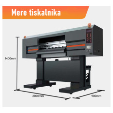 Slika izdelka: BLACK MONSTER DTF Tiskalnik 60 cm, 4× EPSON i3200  