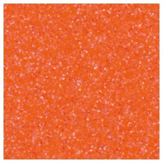 Immagine del prodotto: Flex per taglio Arancione glitterato 0,5m larghezza x 1m