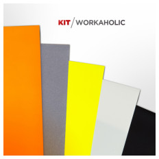 Slika izdelka: Flex Workaholic KIT (5×folije za delovna oblačila, 30×50cm) +  igla za odstranjevanje folij + barvna karta