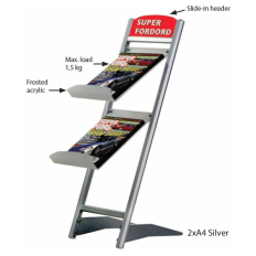 Immagine del prodotto: Supporto per brochure Rapid, A4, Argente