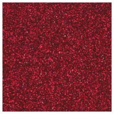 Slika izdelka: Flex folija Sandy Glitter Rdeča 0,5m širine x 1m dolžina