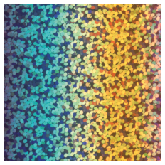 Slika izdelka: Flex folija Rainbow Glam 0,5m širine x 1m dolžine 
