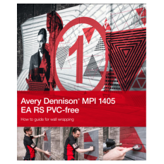 Immagine del prodotto: Avery MPI 1405 bianco, lucido 50x1,37m, 50 micron bianco lucido Fusione per grafica murale/parte di muro
