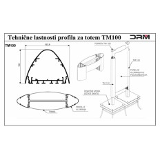 Product picture: Profiles for totem TM 100