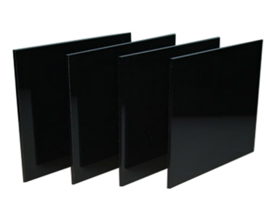 Plexiglass colato nero - PPL05CV-LI